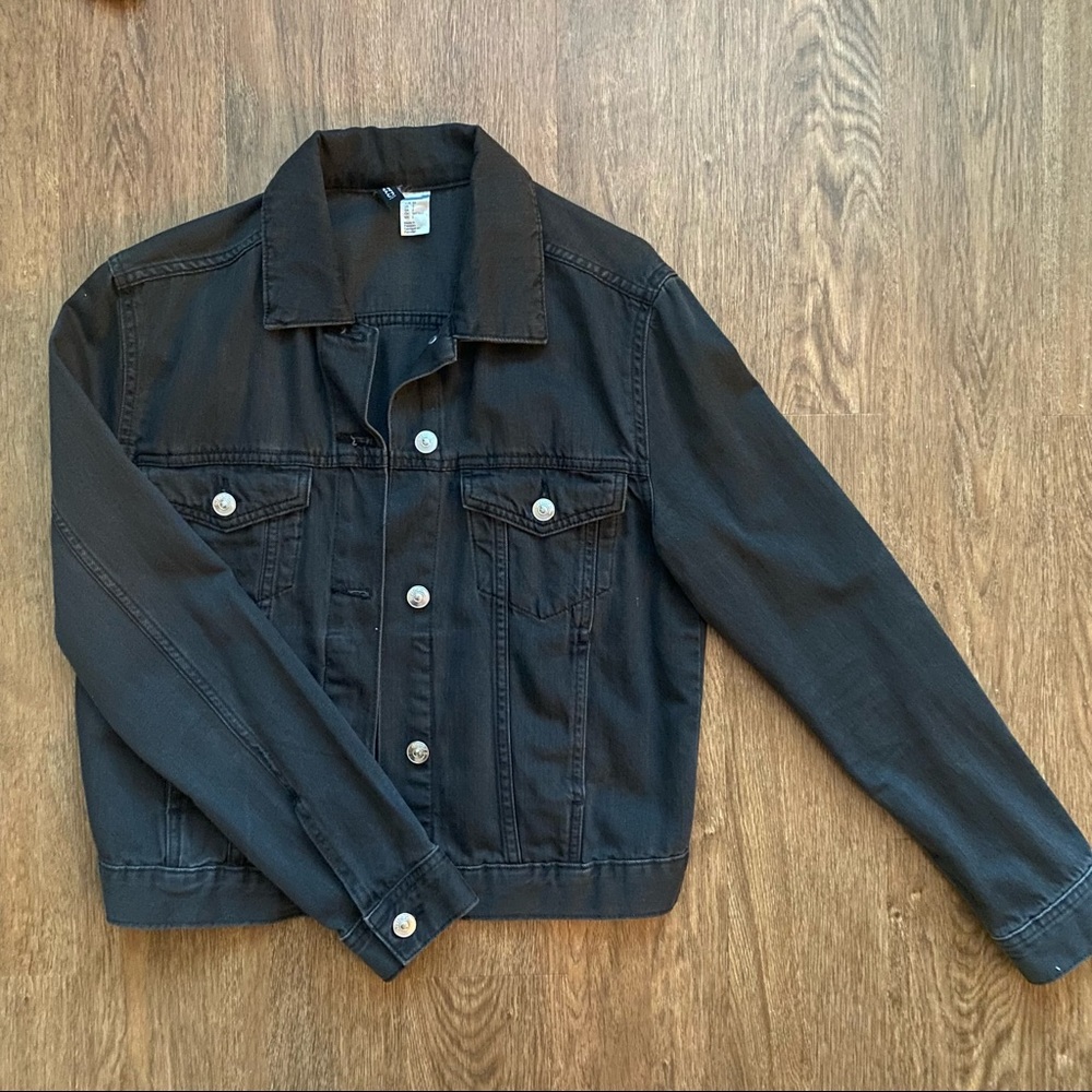 Black Denim Jacket H&M